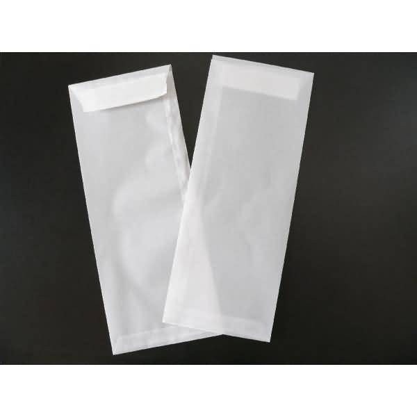 Versandtaschen Offset transp. 150x324mm 100g/qm HK VE=100 St. weiß