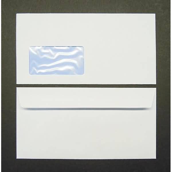 Briefumschläge PlanoJet DIN C6/5 80g/qm haftklebend Fenster VE=500 St. hochweiß