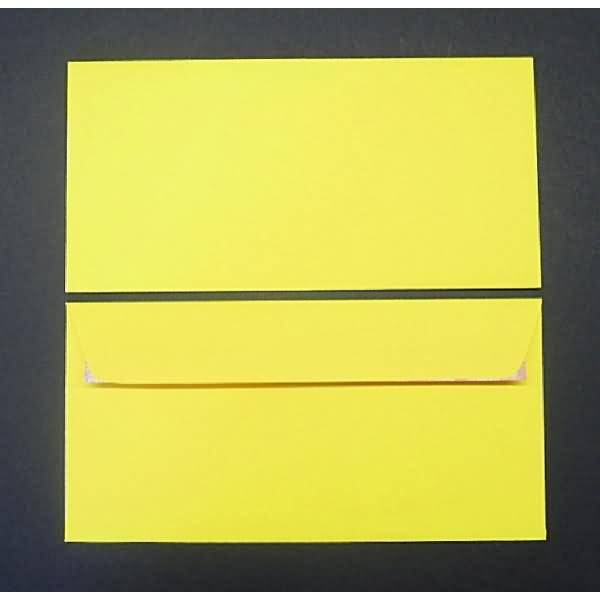 Briefumschläge DIN C6/5 100g/qm haftklebend VE=100 Stück intensivgelb