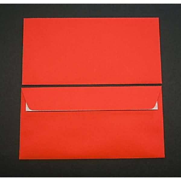 Briefumschläge DIN C6/5 100g/qm haftklebend VE=100 Stück intensivrot