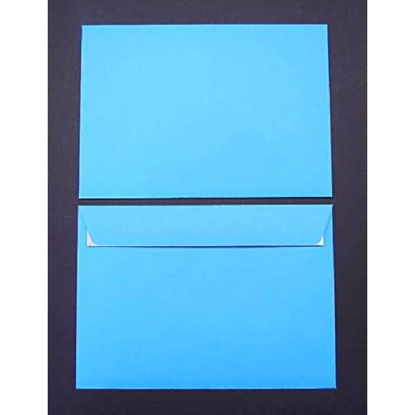 Briefumschläge C5 100g/qm haftklebend VE=100 Stück intensivblau