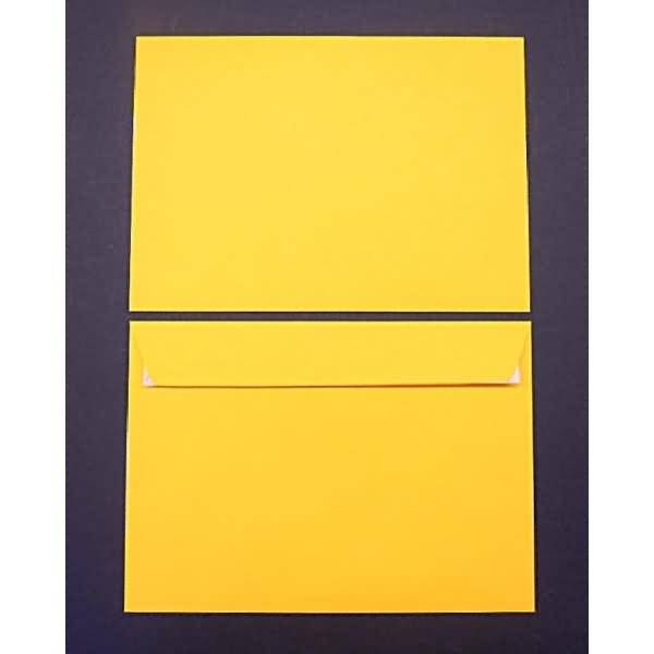 Briefumschläge C5 100g/qm haftklebend VE=100 Stück goldgelb