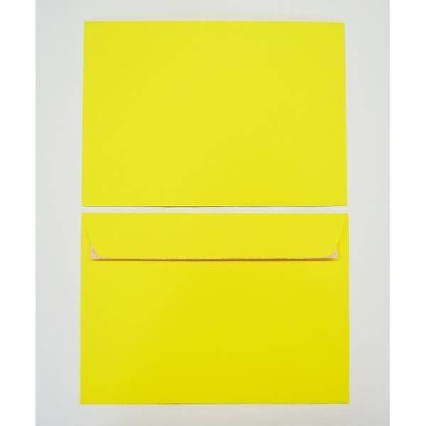 Briefumschläge C5 100g/qm haftklebend VE=100 Stück intensivgelb