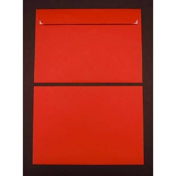 Briefumschläge C5 100g/qm haftklebend VE=100 Stück intensivrot