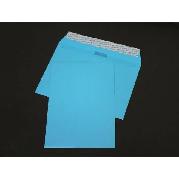 Briefumschläge C4 120g/qm haftklebend VE=100 Stück intensivblau