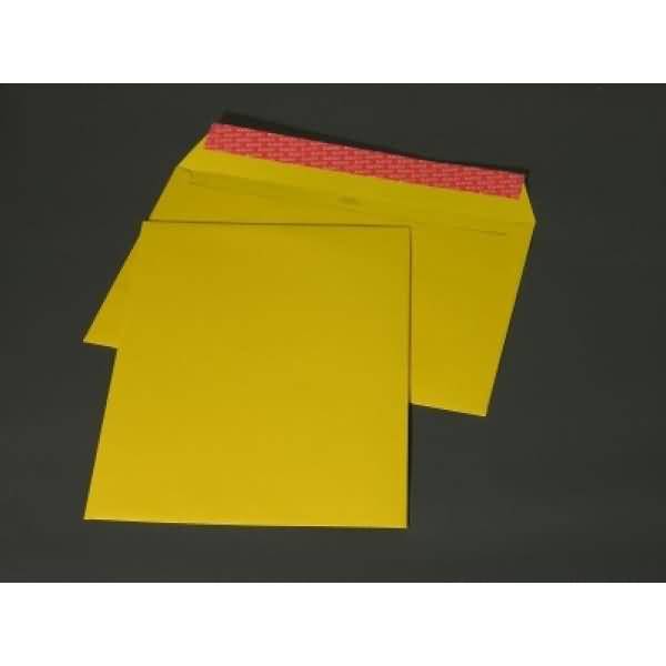 Briefumschläge C4 120g/qm haftklebend VE=100 Stück goldgelb