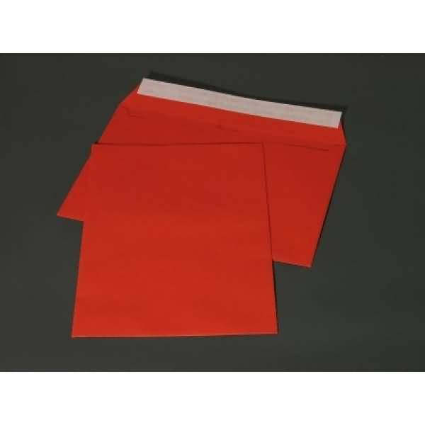 Briefumschläge C4 120g/qm haftklebend VE=100 Stück intensivrot