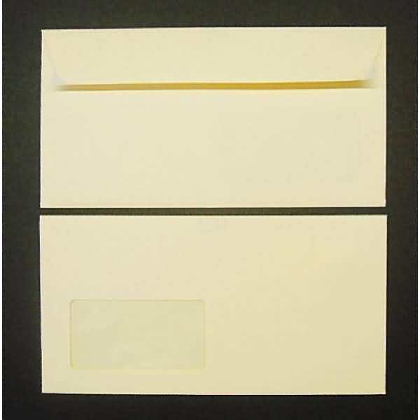 Briefumschläge DIN C6/5 100g/qm haftklebend Fenster VE=100 Stück chamois