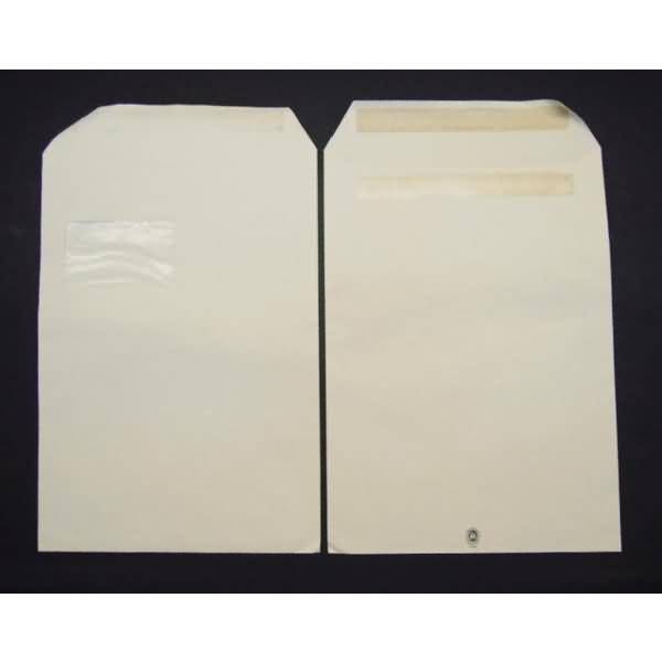 Versandtaschen C4 100g/qm SK Pergamin-Fenster VE=250 St. grau
