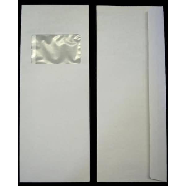 Briefumschläge 125x324mm 120g/qm gummiert Sonderfenster VE=1000 Stück weiß