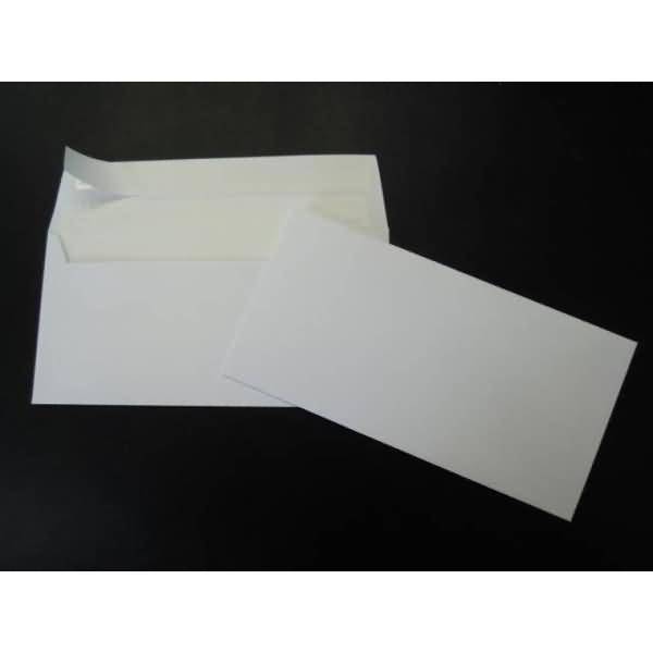 Briefumschläge DINlang 90g/qm haftklebend VE=500 Stück weiß