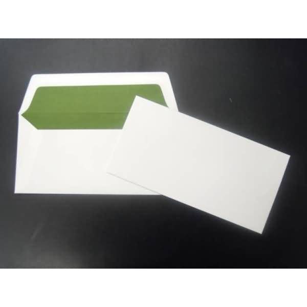 Briefumschläge DINlang 110g/qm gummiert VE=100 Stück weiß