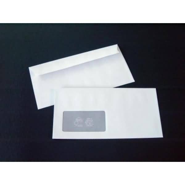 Briefumschläge DIN C6/5 80g/qm haftklebend Fenster VE=1000 Stück weiß