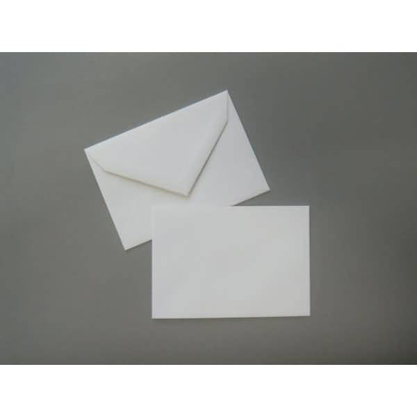 Briefumschläge 80x115mm 80g/qm gummiert VE=100 Stück weiß