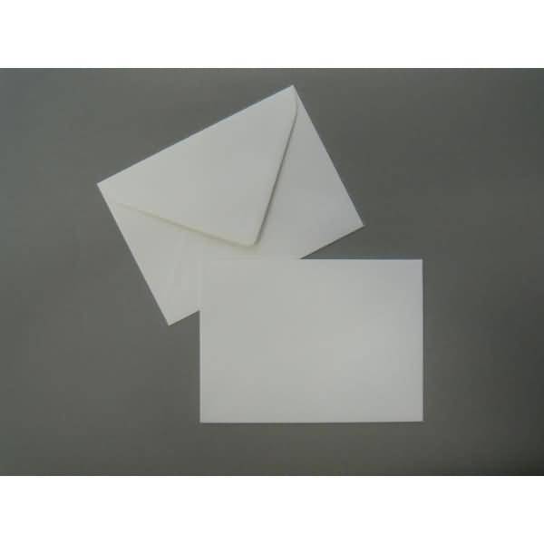 Briefumschläge 120x165mm 120g/qm gummiert VE=100 Stück weiß