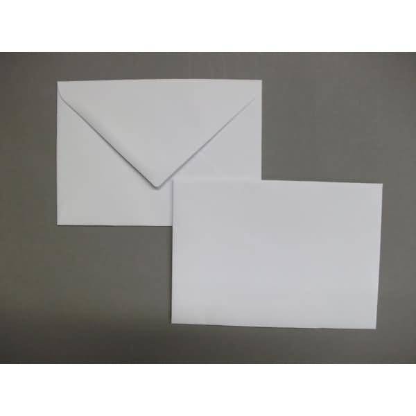 Briefumschläge 111x157mm 120g/qm gummiert VE=100 Stück hochweiß