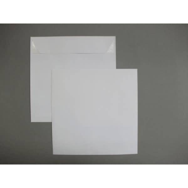 Versandtaschen 185x185mm 120g/qm haftklebend VE=100 Stück weiß