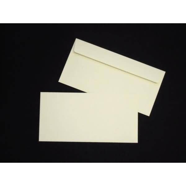 Briefumschläge DINlang 120g/qm haftklebend VE=500 Stück vanille