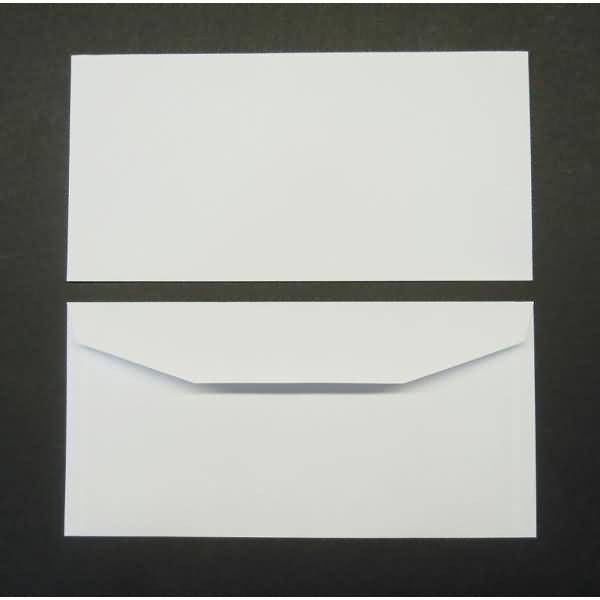 Kuvertierhüllen DIN C6/5 90g/qm gummiert VE=1000 Stück weiß
