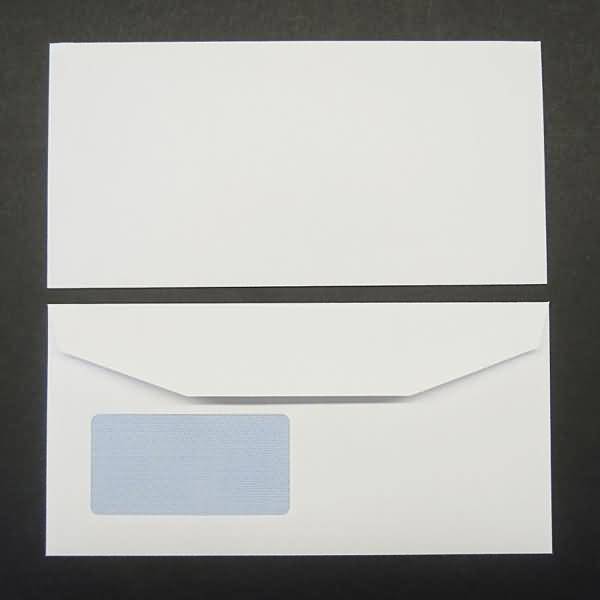 Kuvertierhüllen DIN C6/5 110g/qm gummiert Sonderfenster VE=500 Stück weiß