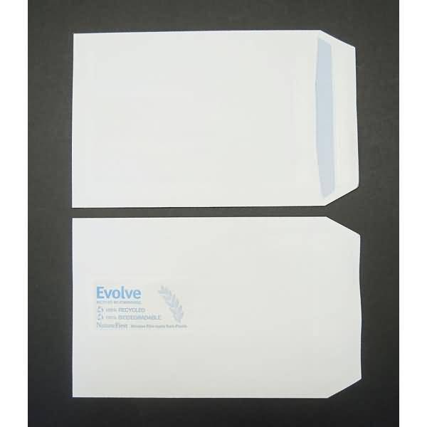 Versandtaschen C5 100g/qm selbstklebend Fenster VE=500 Stück weiß