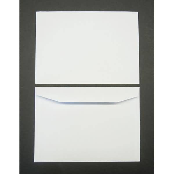 Kuvertierhüllen C5 90g/qm gummiert VE=500 Stück weiß