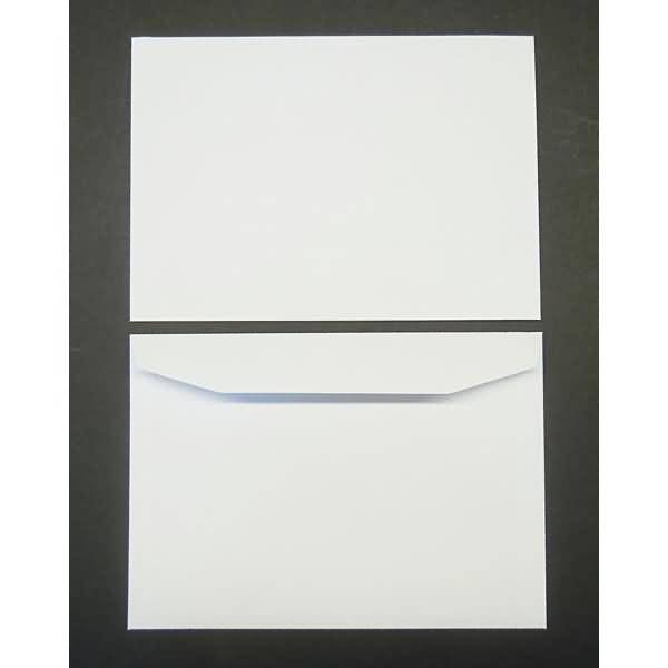 Kuvertierhüllen C5 110g/qm gummiert VE=500 Stück weiß