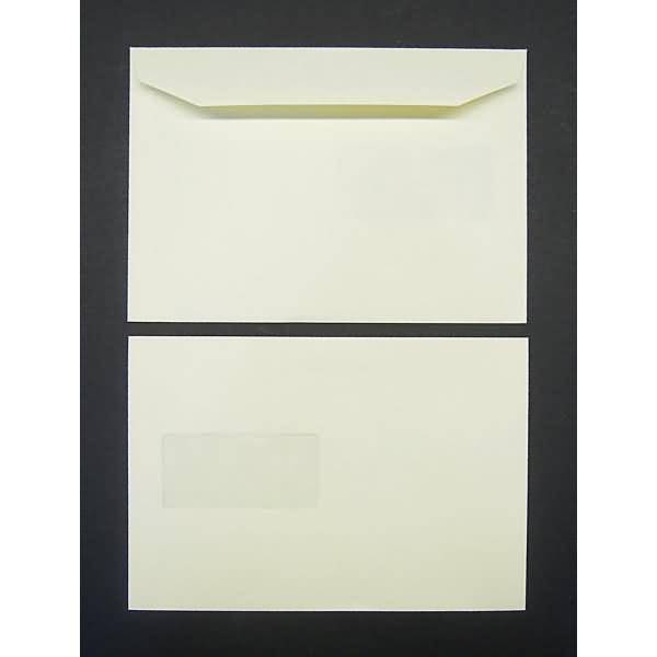 Kuvertierhüllen C5 120g/qm gummiert Fenster VE=500 Stück creme