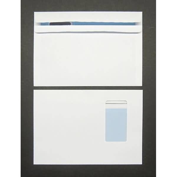 Briefumschläge C5 100g/qm selbstklebend Sonderfenster VE=500 Stück weiß