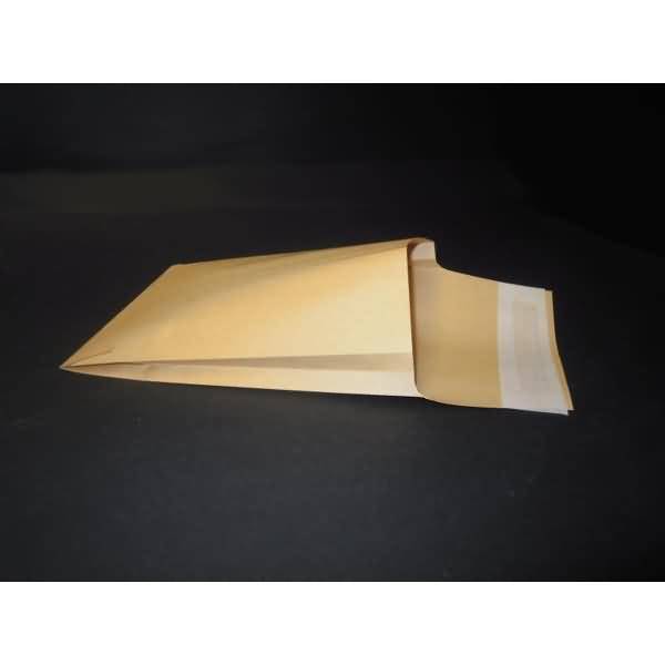 Faltentaschen 162x229x25mm C5 120g/qm haftklebend VE=125 St. braun