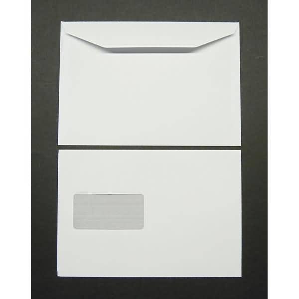 Briefumschläge C5 90g/qm gummiert Sonderfenster VE=1000 St. weiß