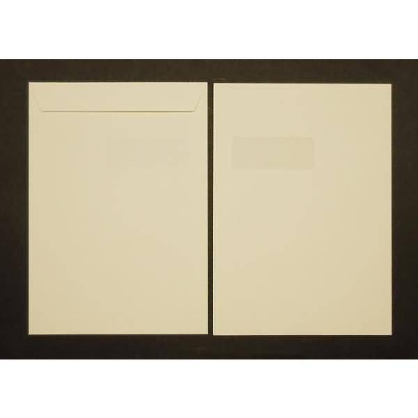 Versandtaschen C4 120g/qm haftklebend Sonderfenster VE=250 Stück creme