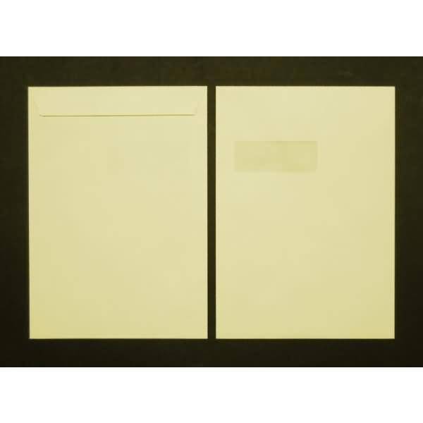 Versandtaschen C4 120g/qm haftklebend Sonderfenster VE=250 Stück sand