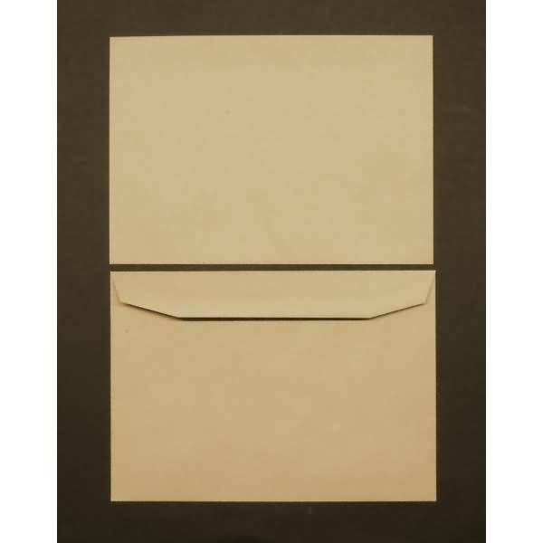 Kuvertierhüllen C4 100g/qm gummiert VE=250 Stück braun