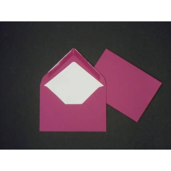 Briefumschläge 81x114mm (DIN C7) 100g/qm gummiert VE=100 Stück amarena