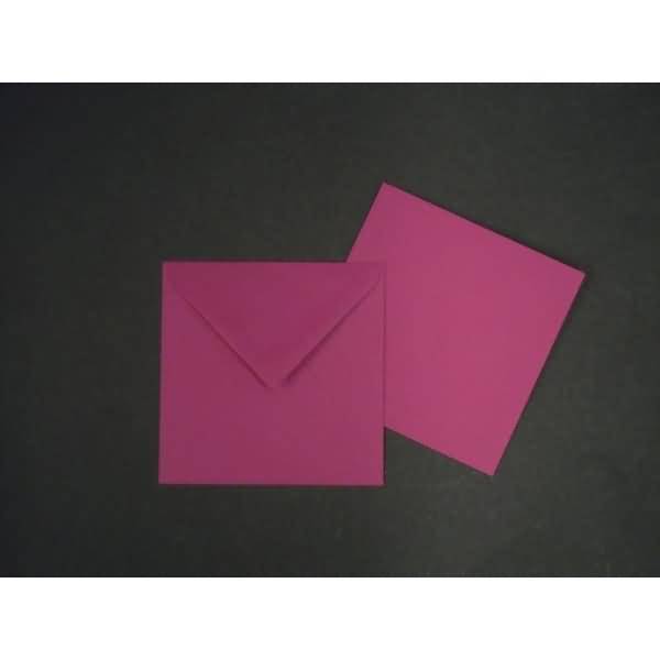 Briefumschläge 164x164mm 100g/qm gummiert VE=100 Stück amarena