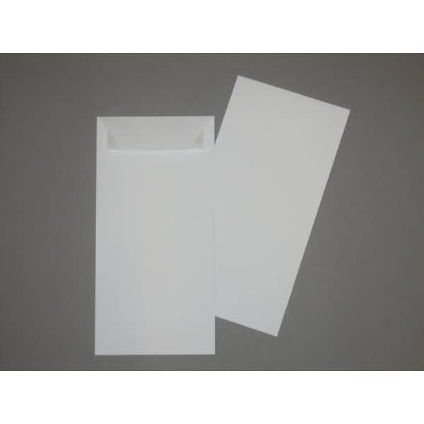 Versandtaschen DINlang 100g/qm haftklebend VE=100 Stück weiß