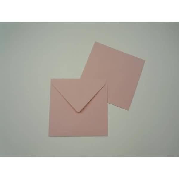 Briefumschläge 125x140mm 100g/qm gummiert VE=100 Stück flamingo