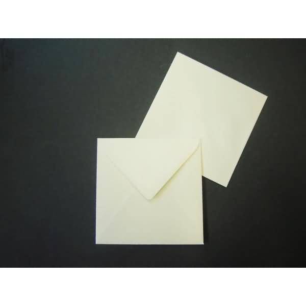 Briefumschläge 125x140mm 100g/qm gummiert VE=100 Stück candle light