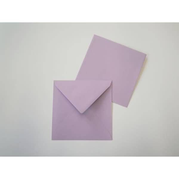 Briefumschläge 125x140mm 100g/qm gummiert VE=100 Stück orchidee