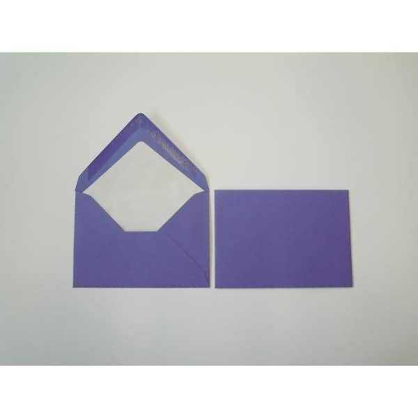 Briefumschläge 81x114mm (DIN C7) 100g/qm gummiert VE=100 Stück lila