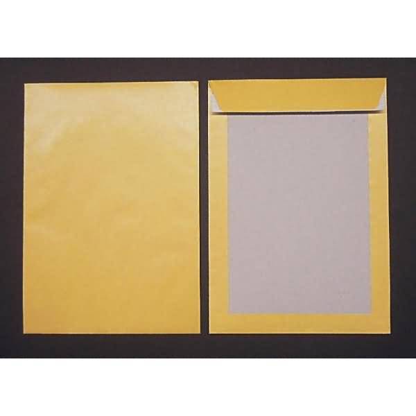 Versandtaschen C4 120g/qm haftklebend Papprückwand VE=100 St. braun