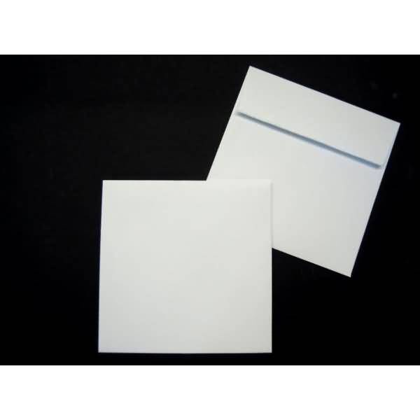 Briefumschläge 160x160mm 120g/qm haftklebend VE=100 Stück weiß