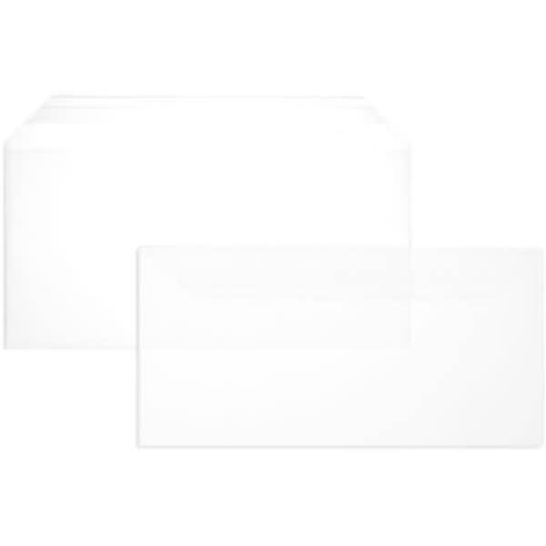Briefumschläge Offset transparent DIN C6/5 100 my HK VE=100 Stück transparent