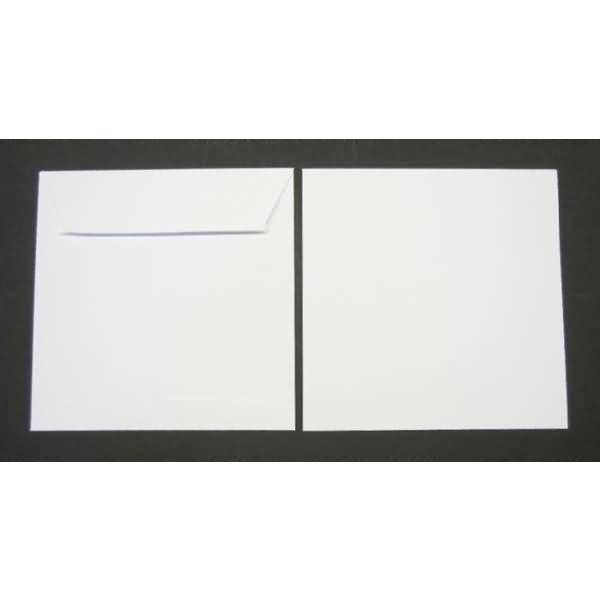 Briefumschläge 145x145mm 120g/qm haftklebend VE=100 Stück weiß