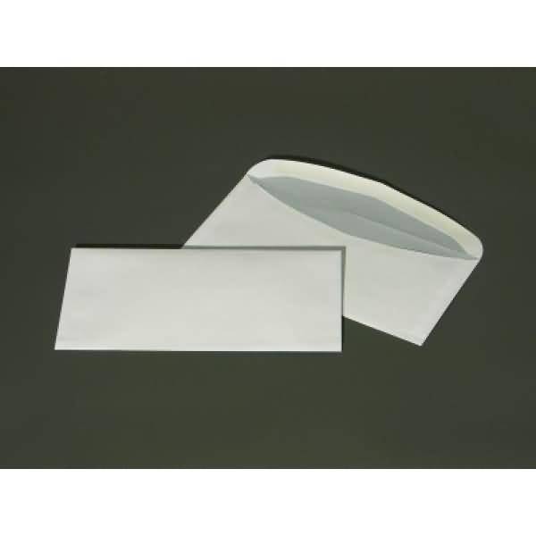 Kuvertierhüllen 125x235mm 75g/qm gummiert VE=1000 Stück weiß