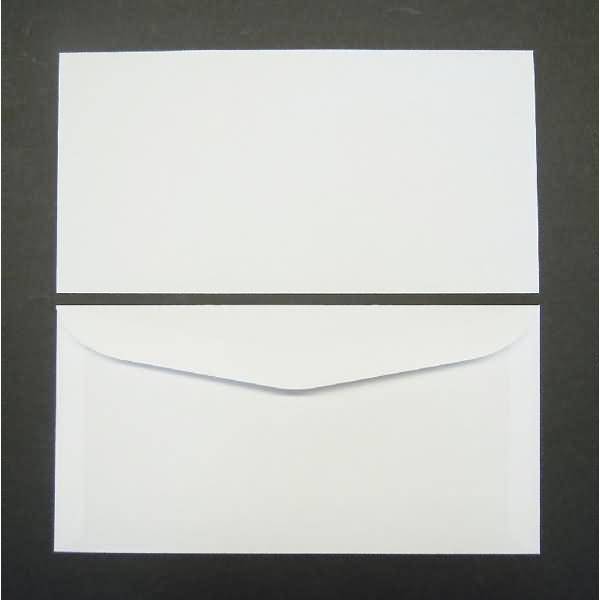 Kuvertierhüllen 120x235mm 75g/qm gummiert VE=1000 Stück weiß