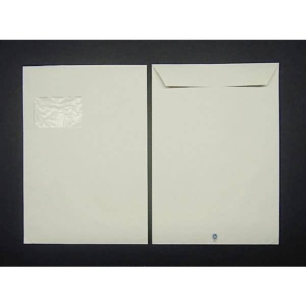 Versandtaschen C4 120g/qm SK Pergamin-Fenster VE=250 St. weiß
