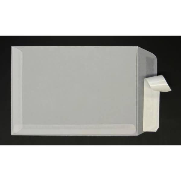 Versandtaschen Offset transparent C6 90g/qm HK VE=100 Stück weiß