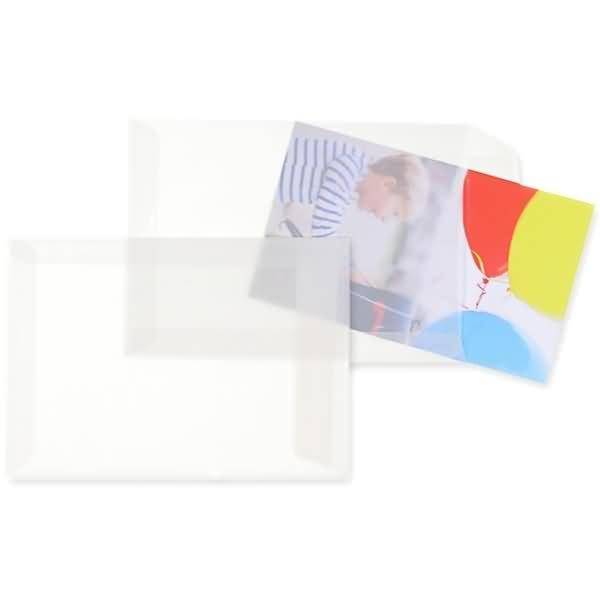 Versandtaschen Offset transparent C6 90g/qm HK VE=100 Stück weiß